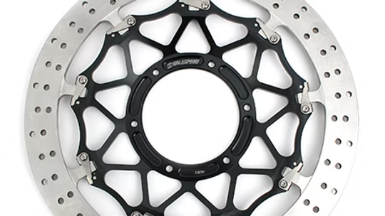Disc, 320x4.0mm, 6 Bolt, Moto Guzzi Stelvio, Front, Floating, Black Carrier - 08200304